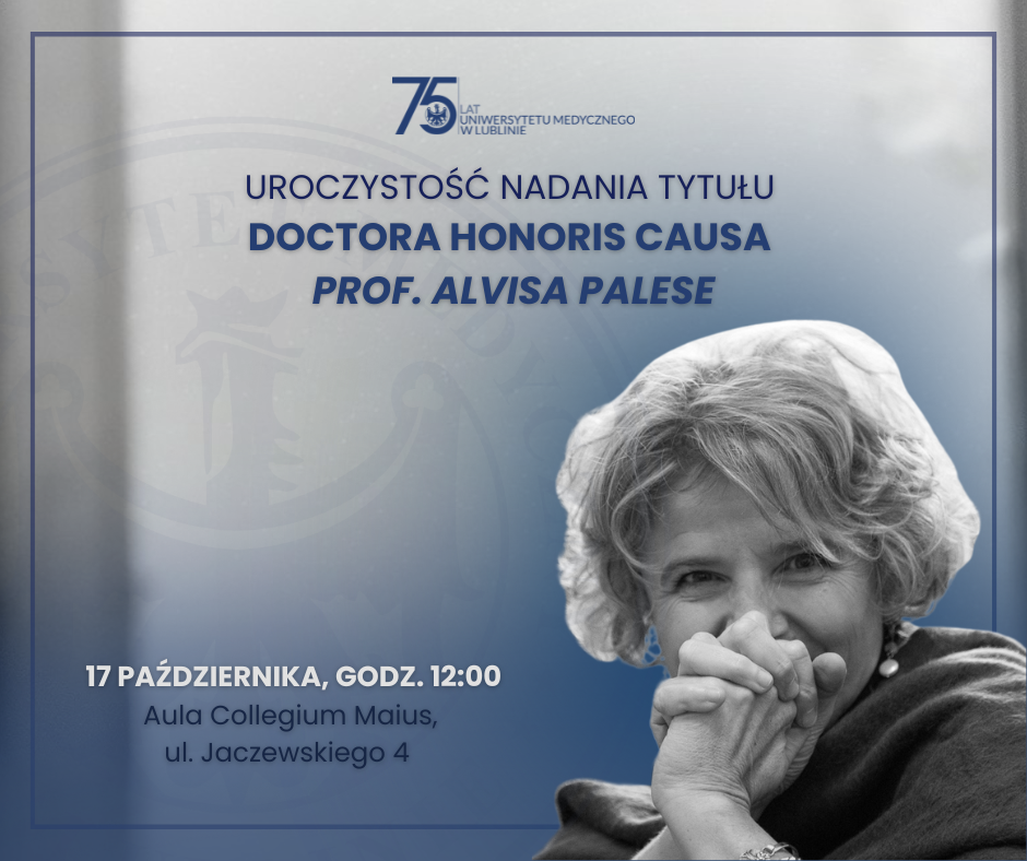 obrazek zapowiadający uroczystość nadania dotoratu honoris causa