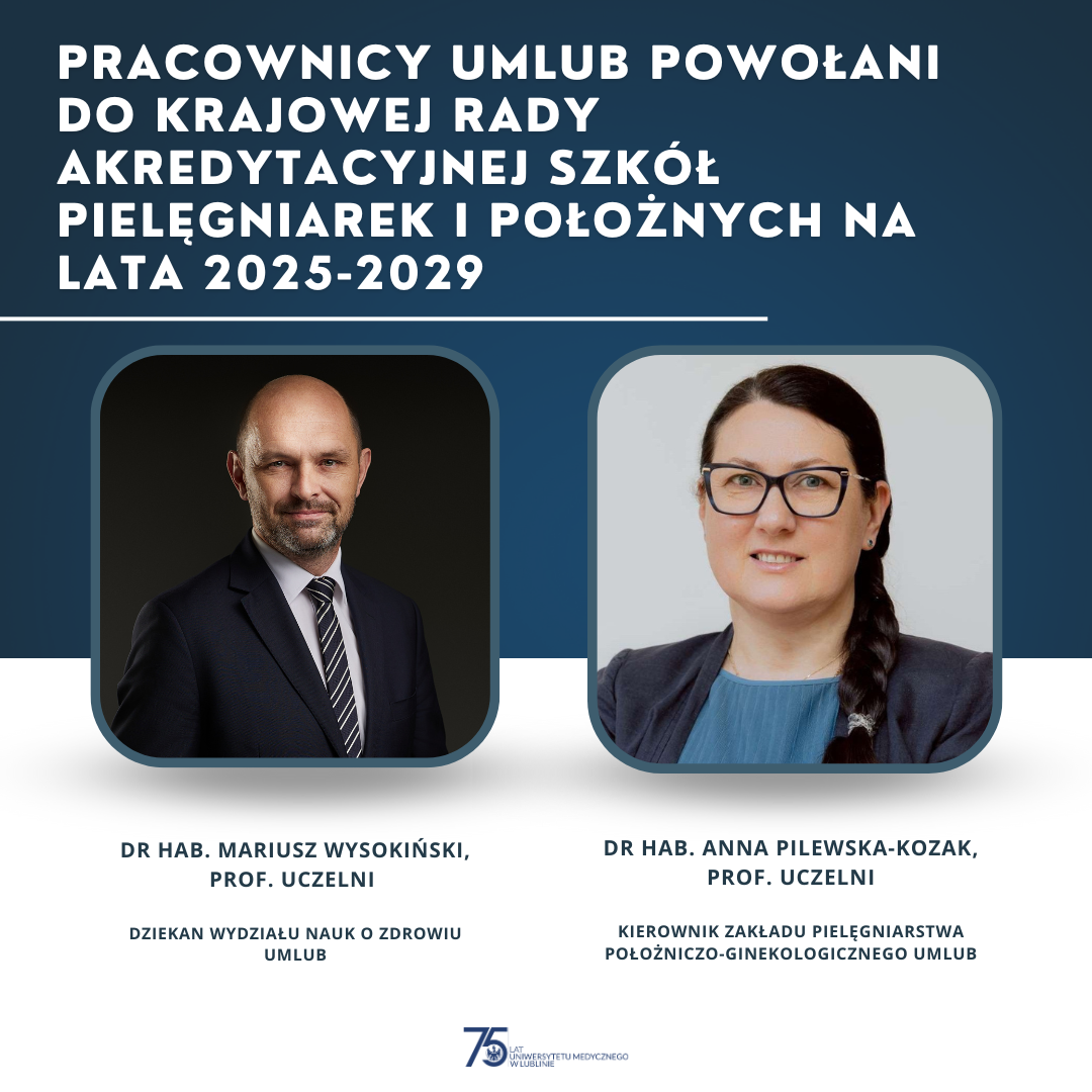 grafika dot. powołania nowego skład Krajowej Rady Akredytacyjnej Szkół Pielęgniarek i Położnych