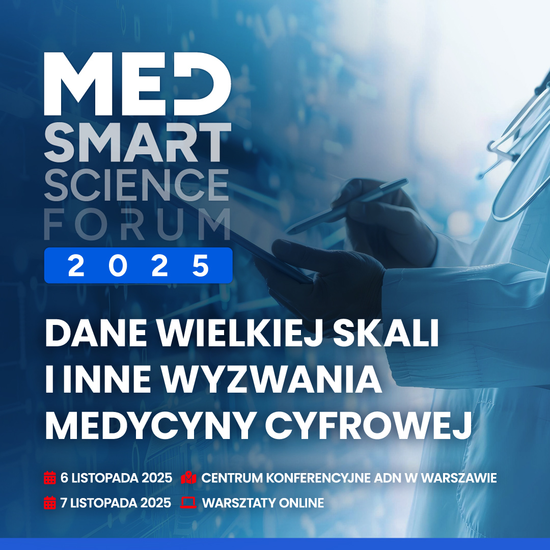 grafika promująca konferencję Med Smart Science Forum