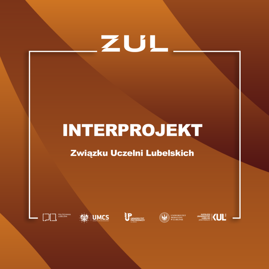 Znak graficzny konkursu Interprojekt Związku Uczelni Lubelskich