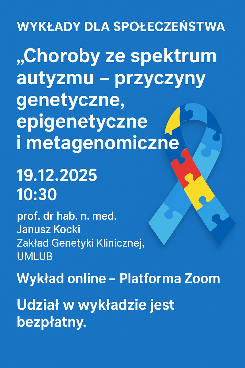 plakat informacyjny wykładu 