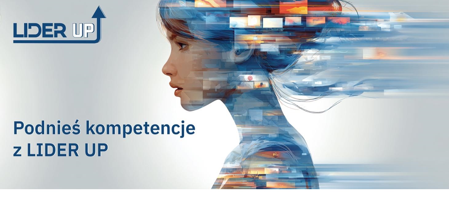 Plakat konkursu Lider UP