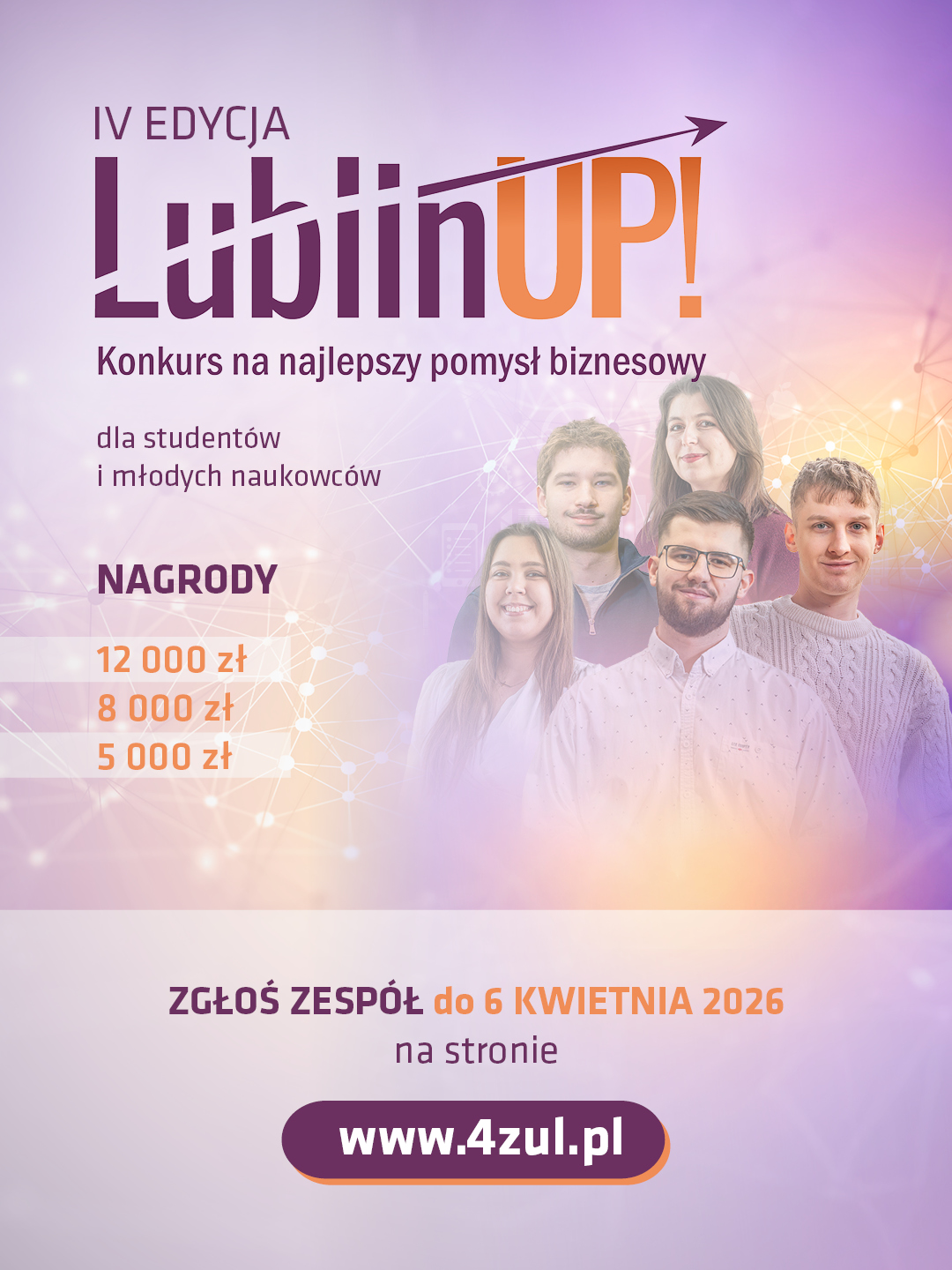 plakat informacyjny konkursu LublinUp!