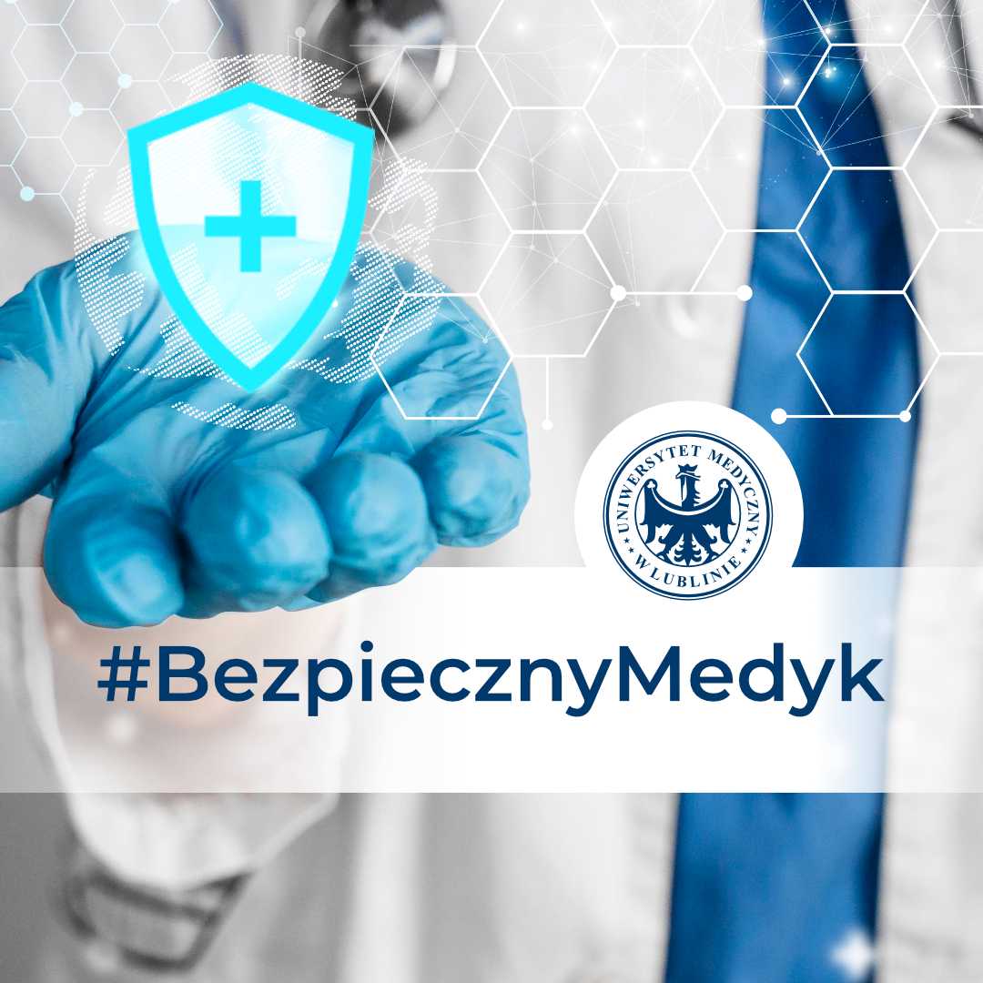 grafika promująca akcję #bezpiecznymedyk