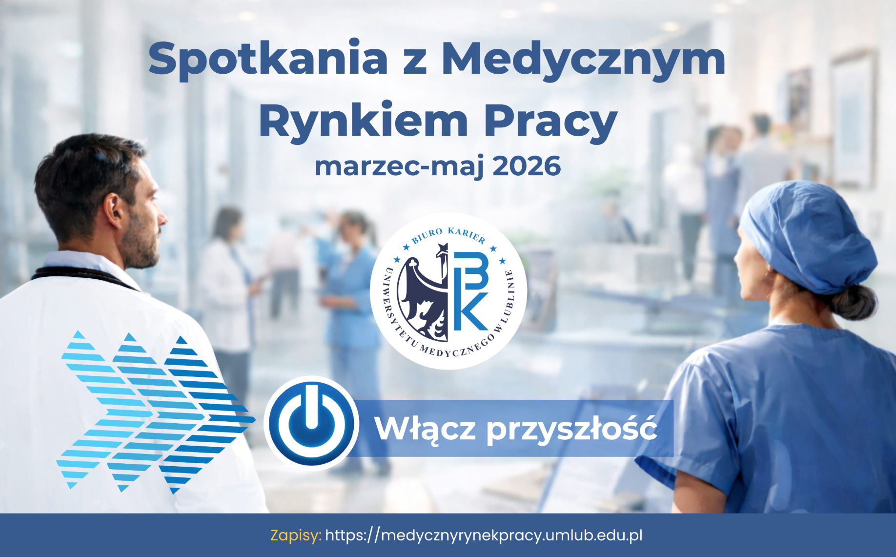 infografika cyklu Spotkań z medycznym rynkiem pracy