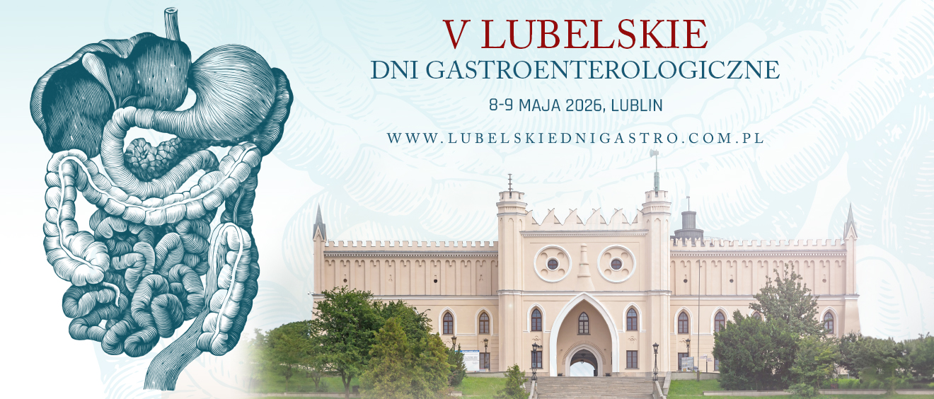 plakat - konferencja V Lubelskie Dni Gastroenterologiczne