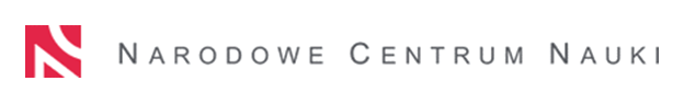 czerwony logotyp narodowego centrum nauki