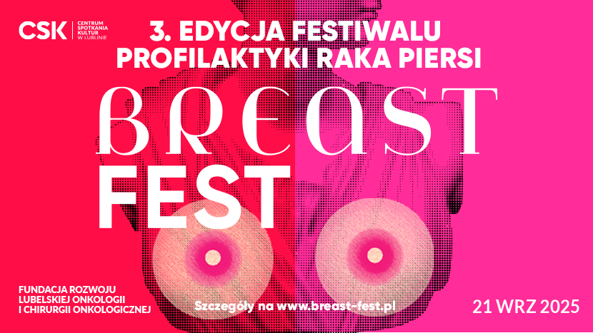 grafika promująca wydarzenie Breast Fest