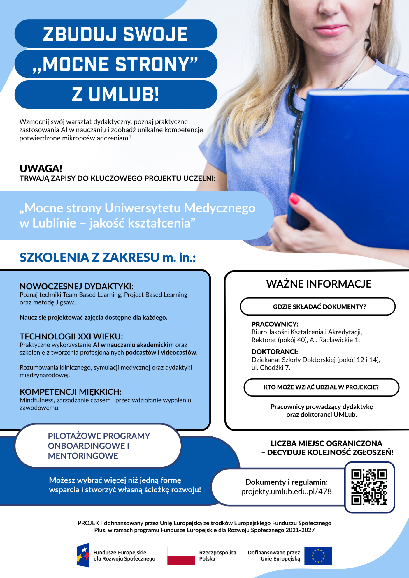 plakat projekt mocne strony
