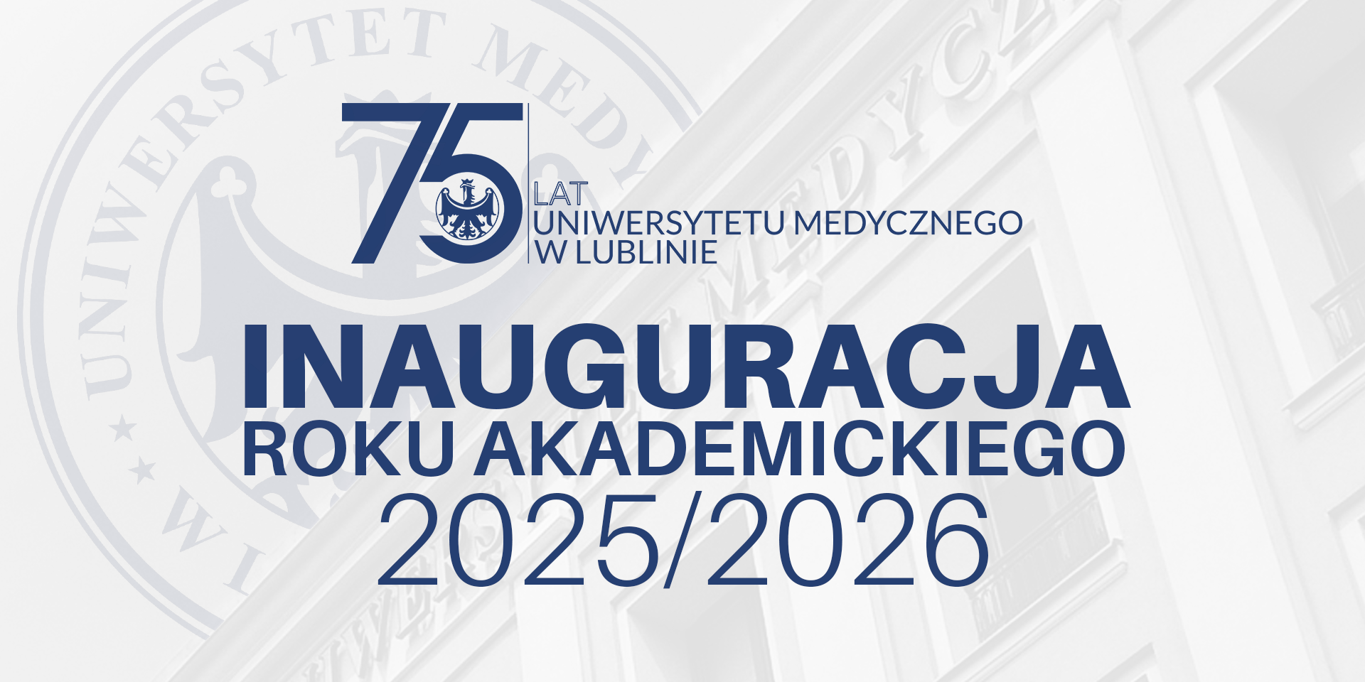 grafika dot. Inauguracji Roku Akademickiego 2025/2026 