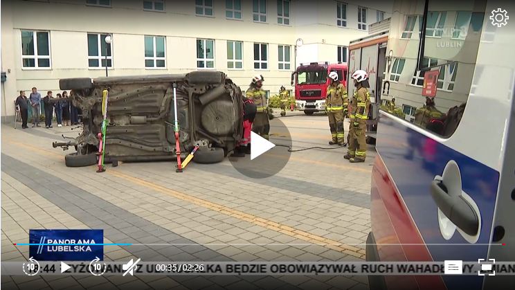 zrzut ekranu z panoramy na temat naszego wydarzena - światowego dnia 1 pomocy