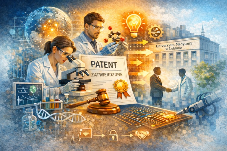 Infografika AI - proces patentowy