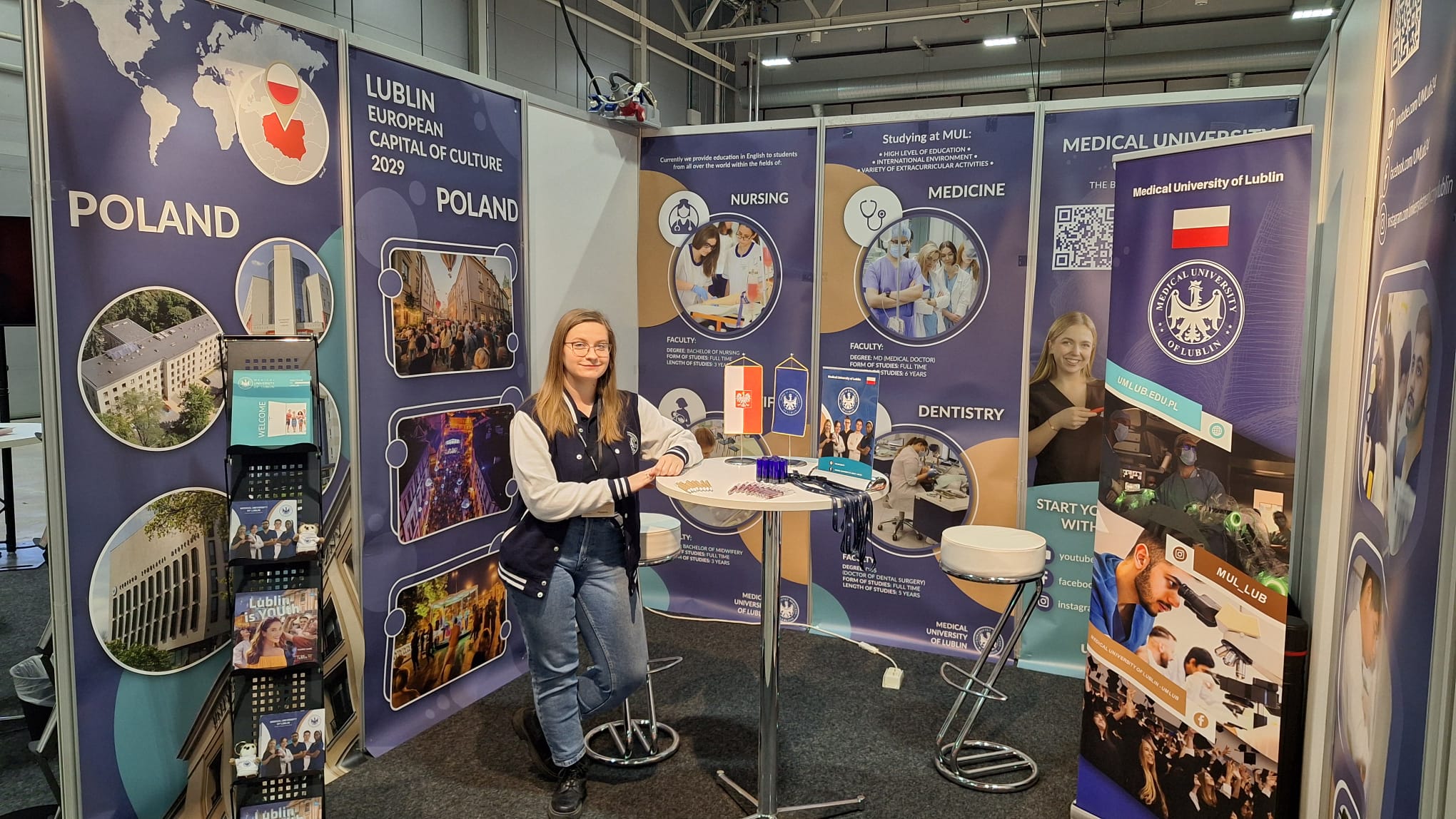 Uniwersytet Medyczny w Lublinie na międzynarodowych targach edukacyjnych w Norwegii
