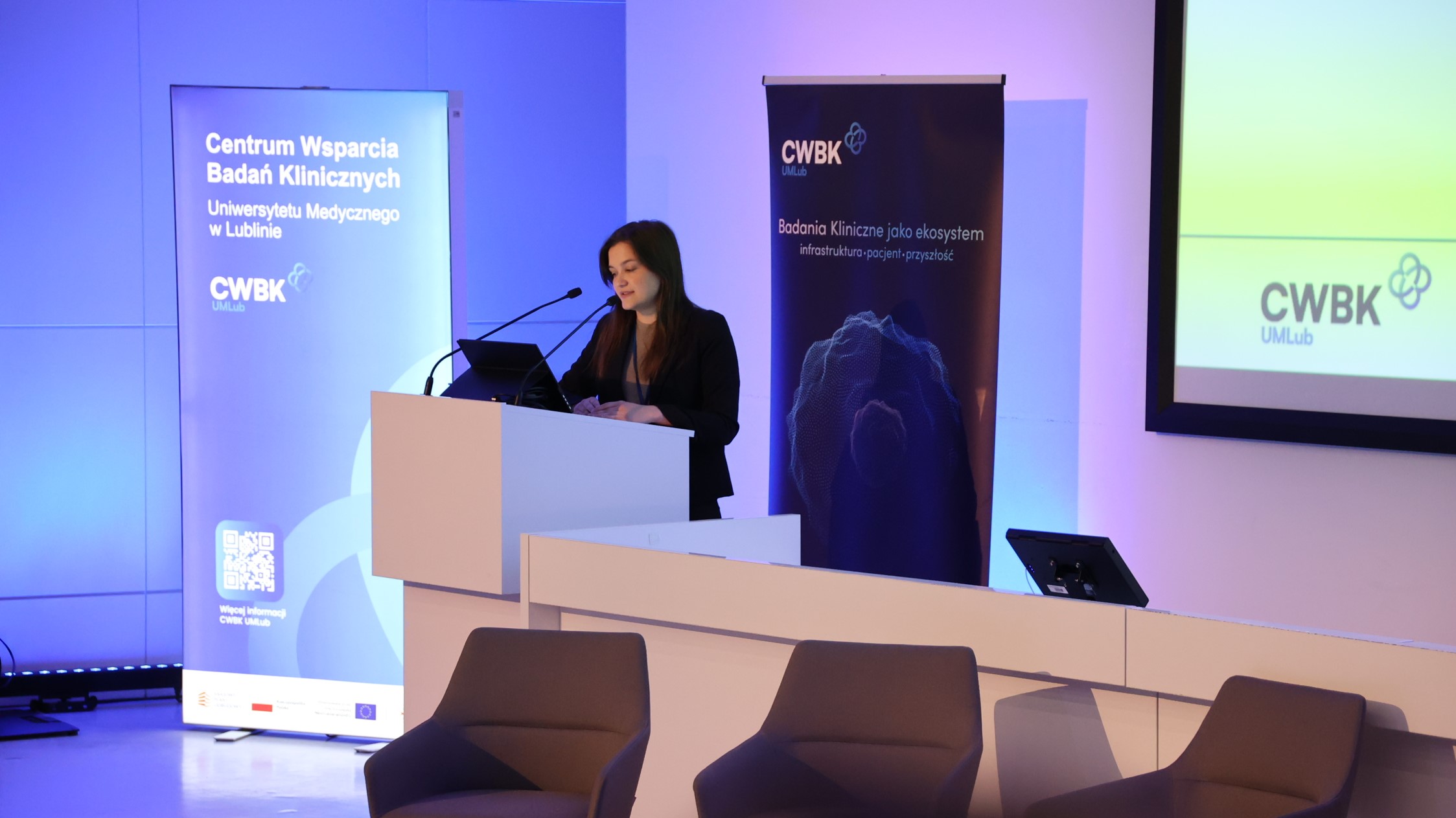 prelegentka na konferencji