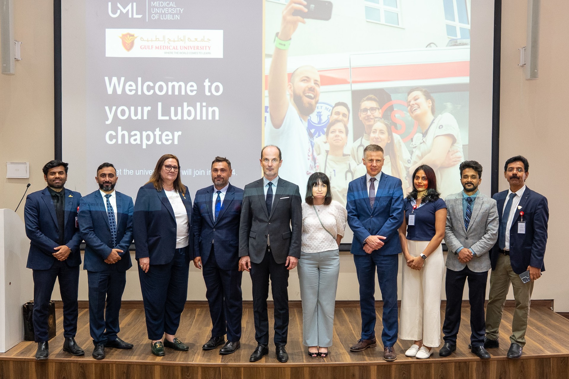 UMLUB i Gulf Medical University rozwijają wspólny program kształcenia